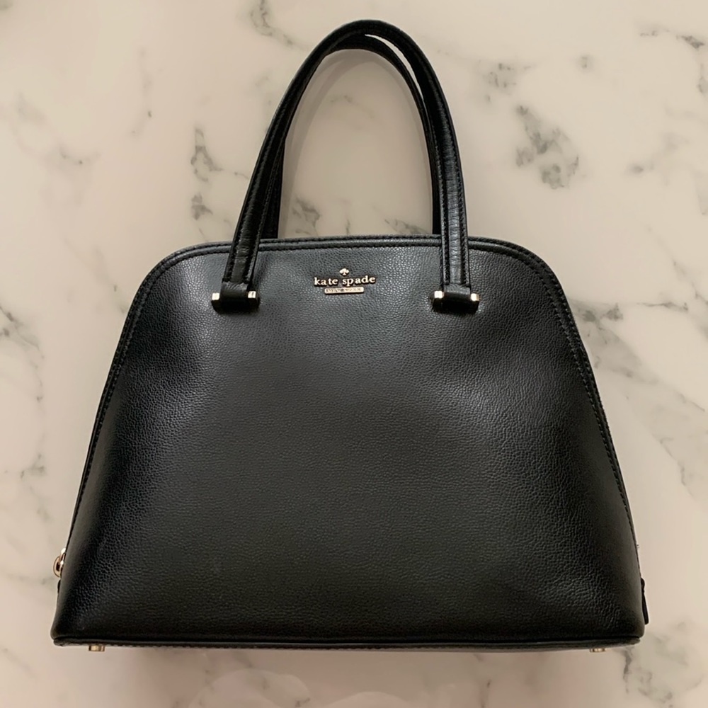 Kate Spade New York Black Patterson Drive Carli Satchel - Picture 6 of 16